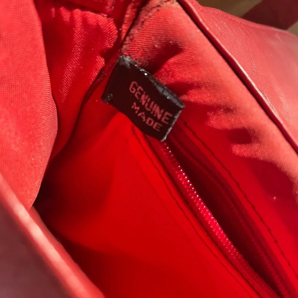 Francesco Biasia patchwork‎ genuine leather Y2K shoulder bag
